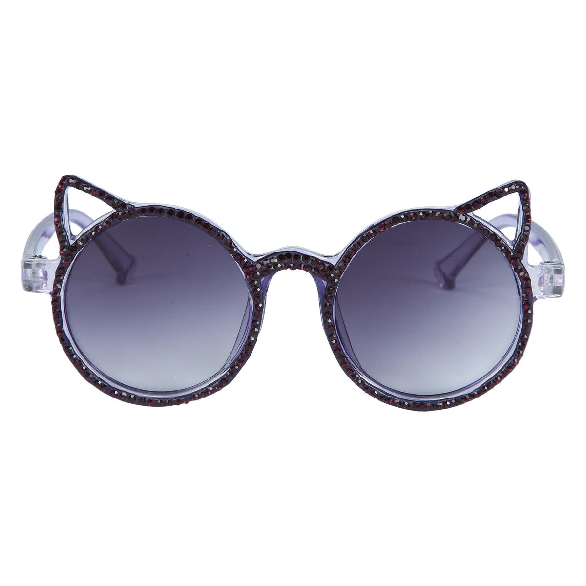 Handmade Cat Ear Rhinestone Kid Sunglasses G0309