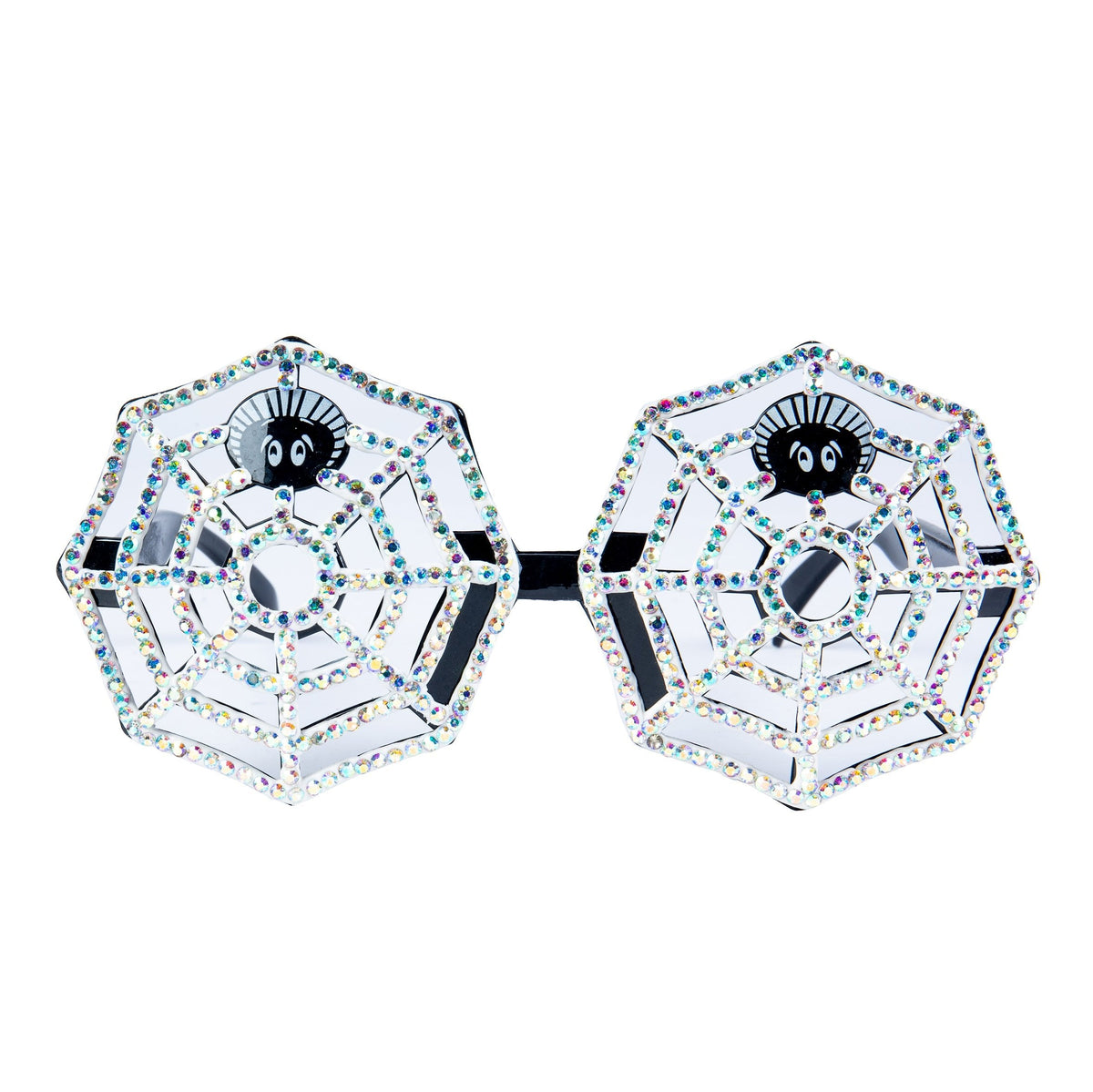 Handmade Rhinestone Spiderweb Glasses Frames G0325