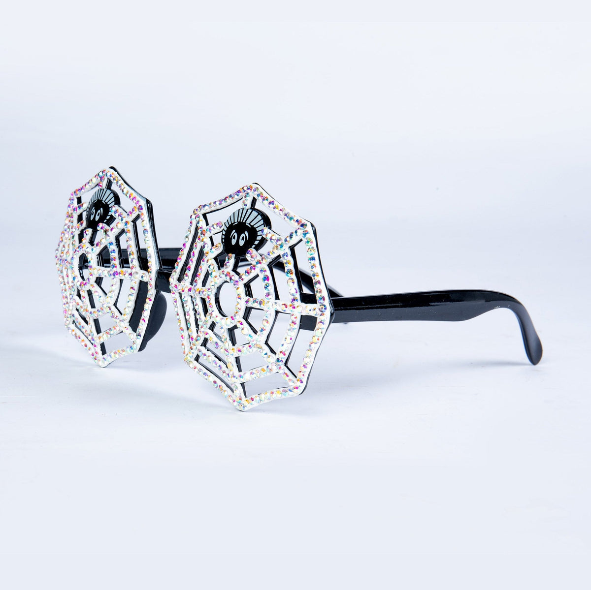 Handmade Rhinestone Spiderweb Glasses Frames G0325