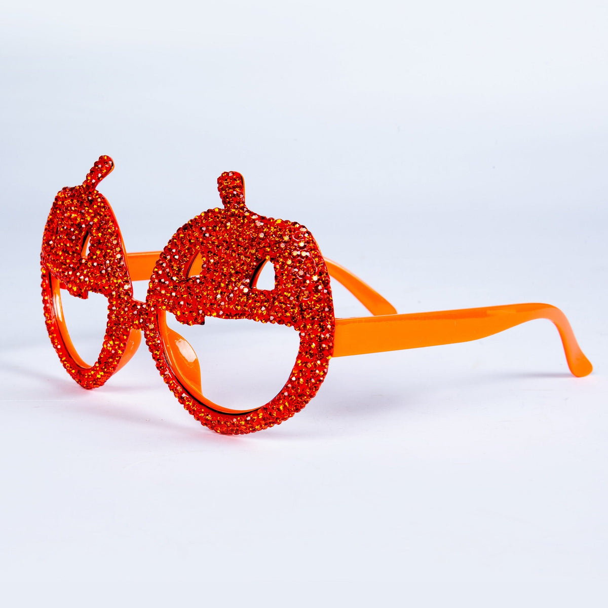 Handmade Pumpkin Rhinestone Glasses Frames G0326