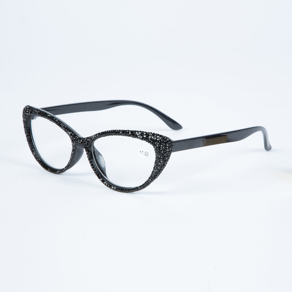 Handmade Rhinestone Cat Eye Reader G0371