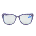 Handmade Rhinestone Round Reader G0389