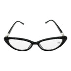 Handmade Rhinestone Cat-Eye Reader Glasses G0399