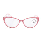 Handmade Rhinestone Cat-Eye Reader Glasses G0399