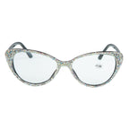 Handmade Rhinestone Cat-Eye Reader Glasses G0399