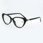 Handmade Rhinestone Cat-Eye Reader Glasses G0399