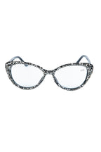 Handmade Rhinestone Cat-Eye Reader Glasses G0399