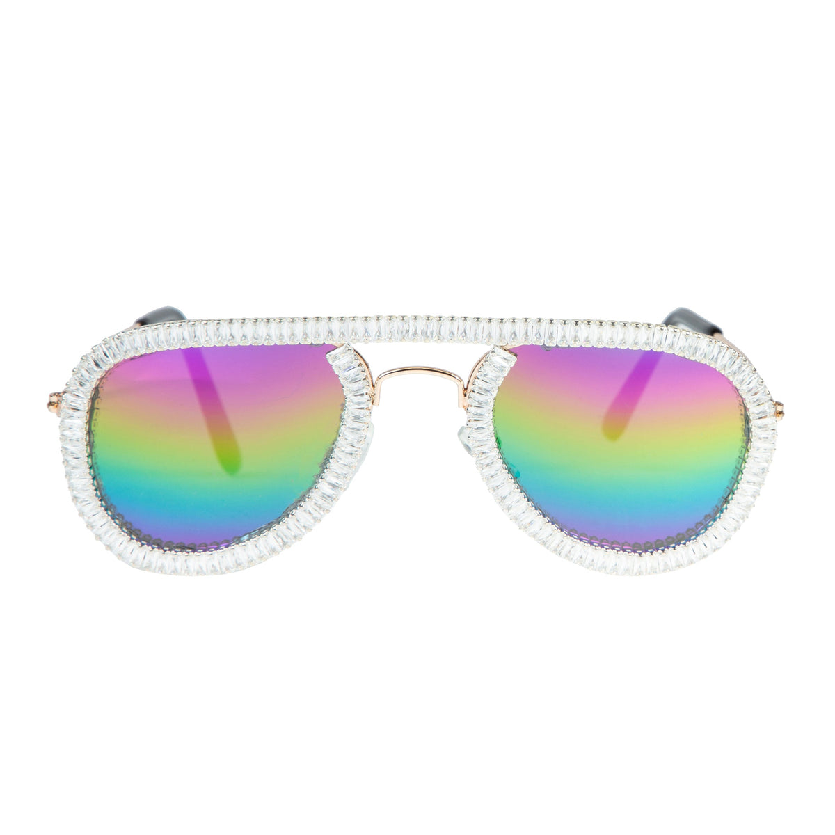 Handmade Kids Style Cubic Zirconia Sunglasses G0419