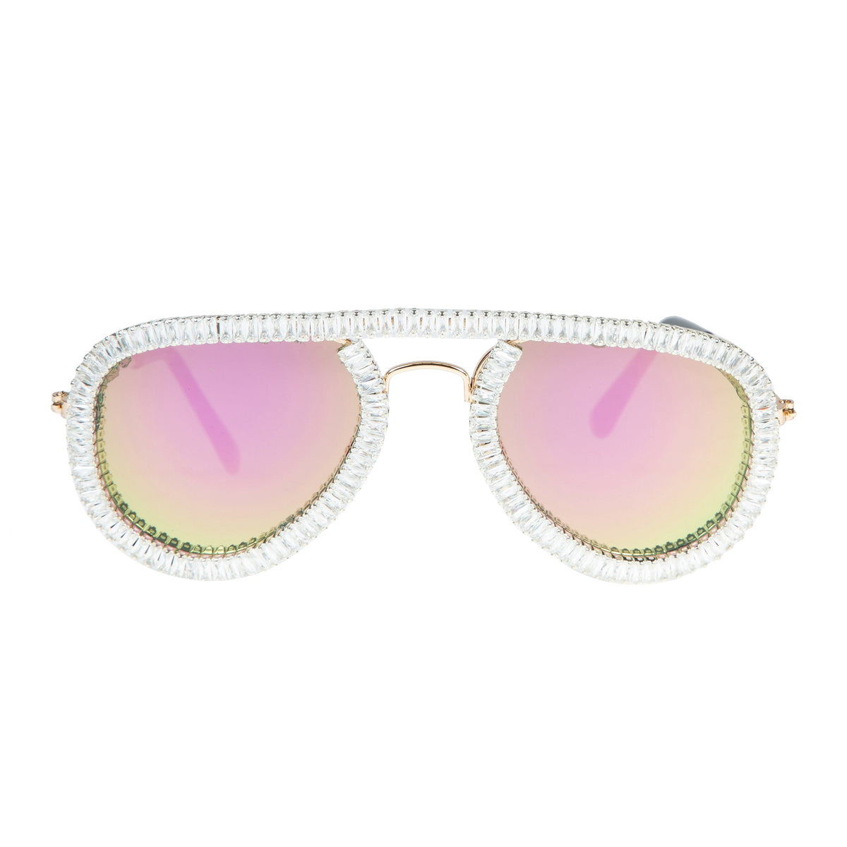 Handmade Kids Style Cubic Zirconia Sunglasses G0419