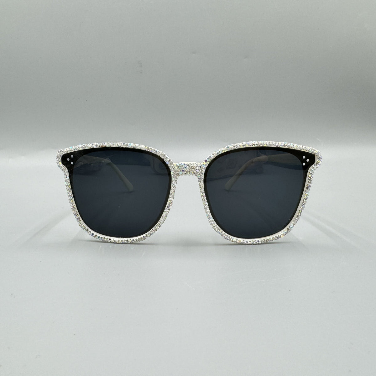 Handmade Rhinestone Square Sunglasses G0441
