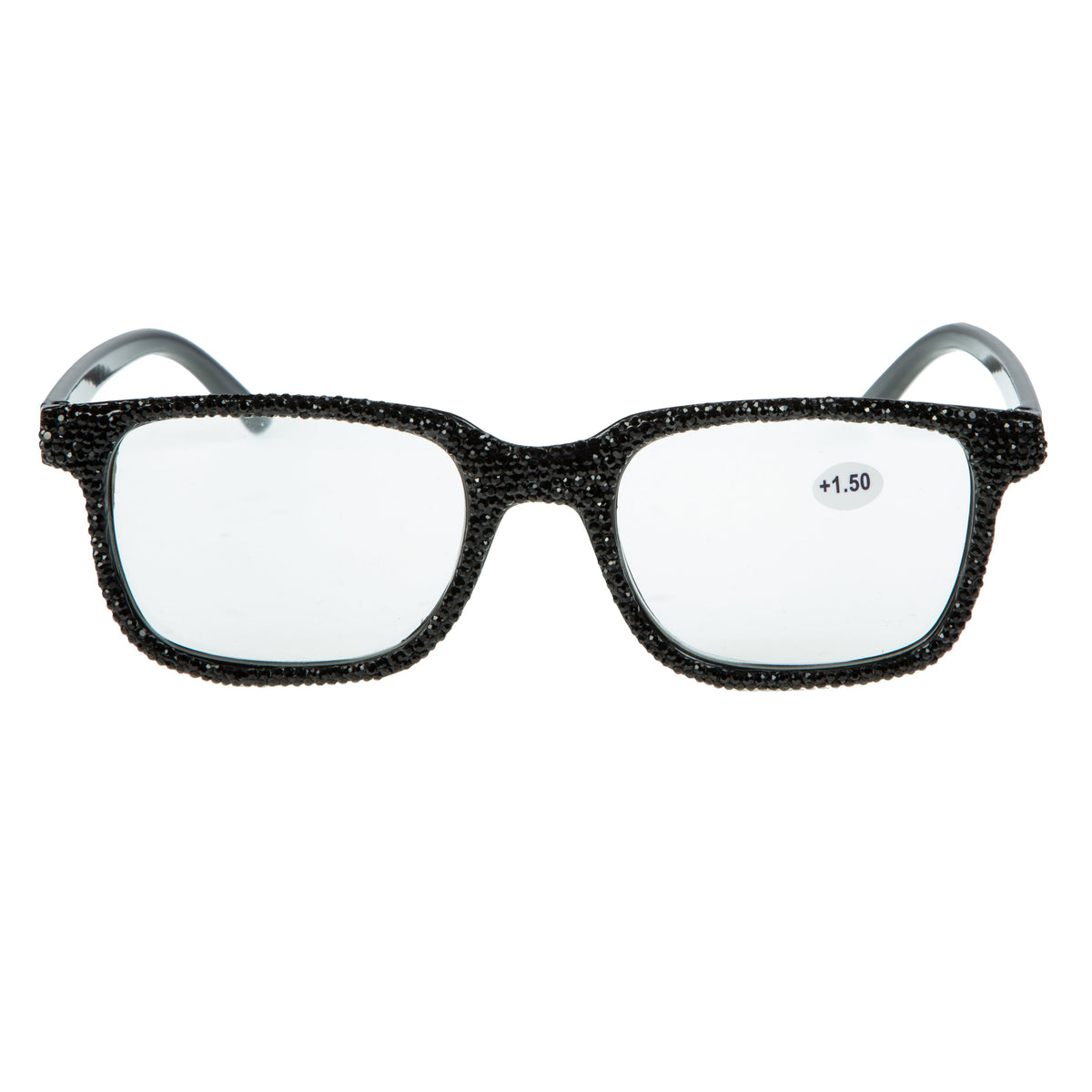 Handmade Rhinestone Rectangle Reader Glasses G0444