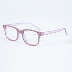 Handmade Rhinestone Rectangle Reader Glasses G0444