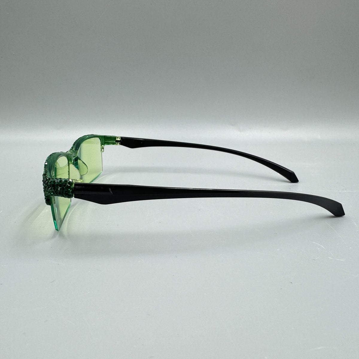 Handmade Rhinestone Rimless Sunglasses G0445