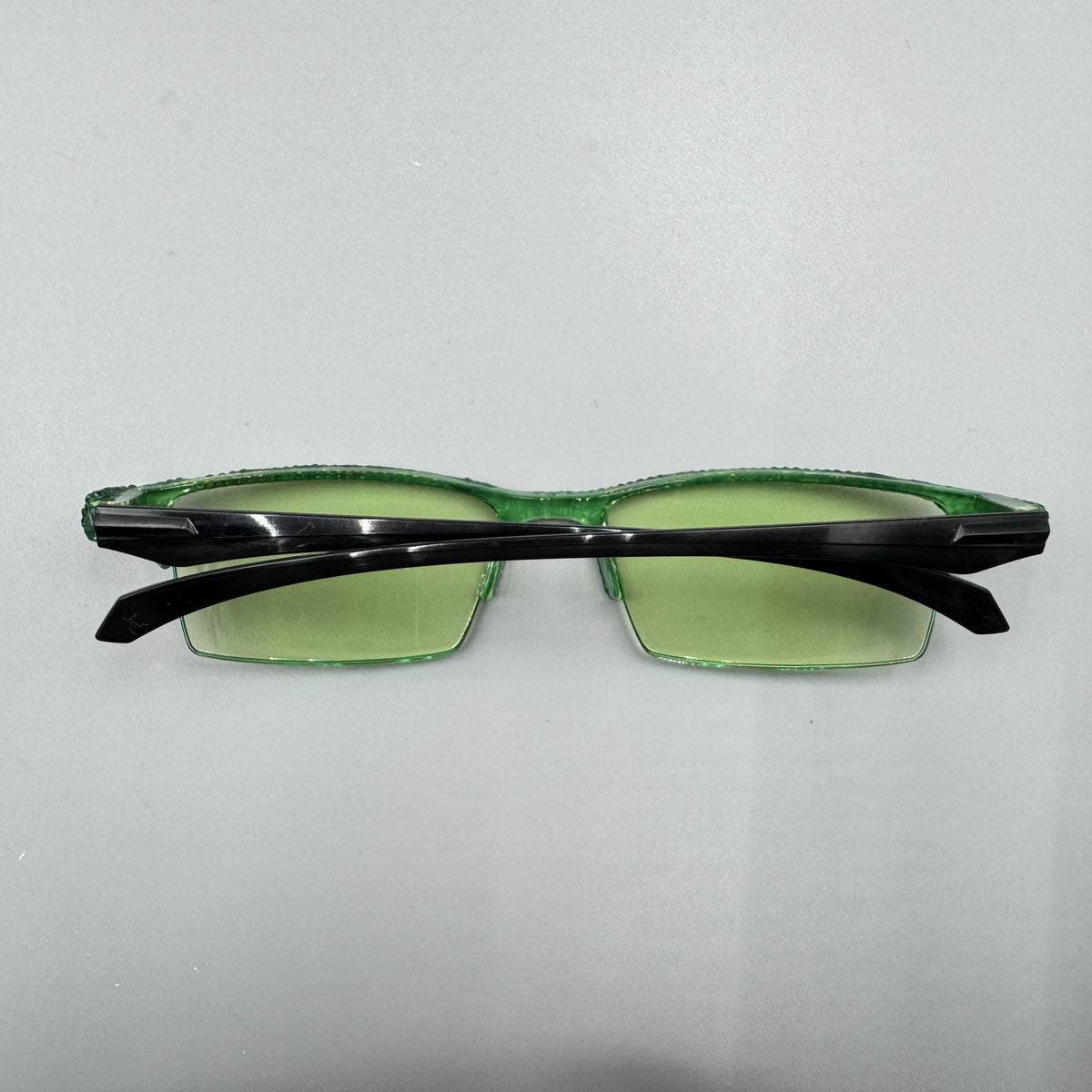 Handmade Rhinestone Rimless Sunglasses G0445