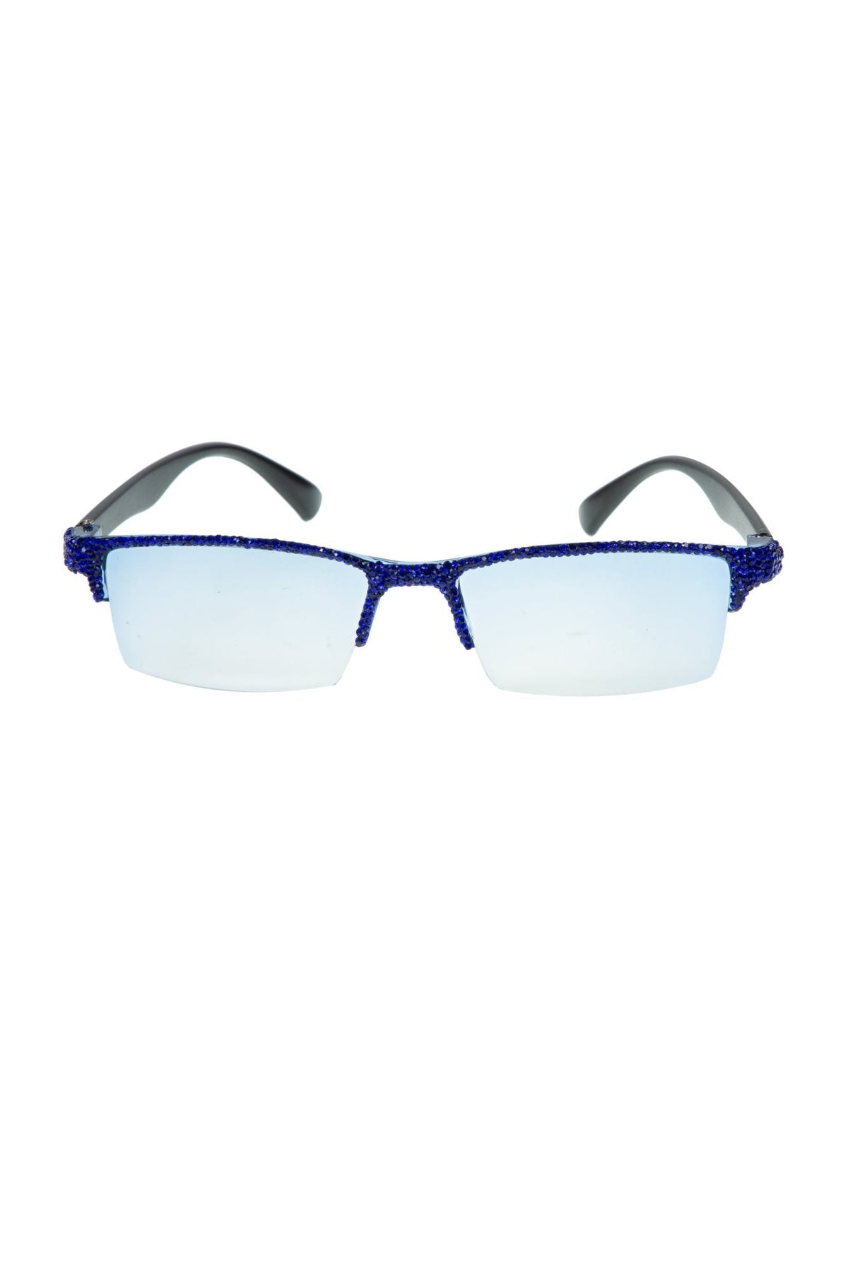 Handmade Rhinestone Rimless Sunglasses G0445