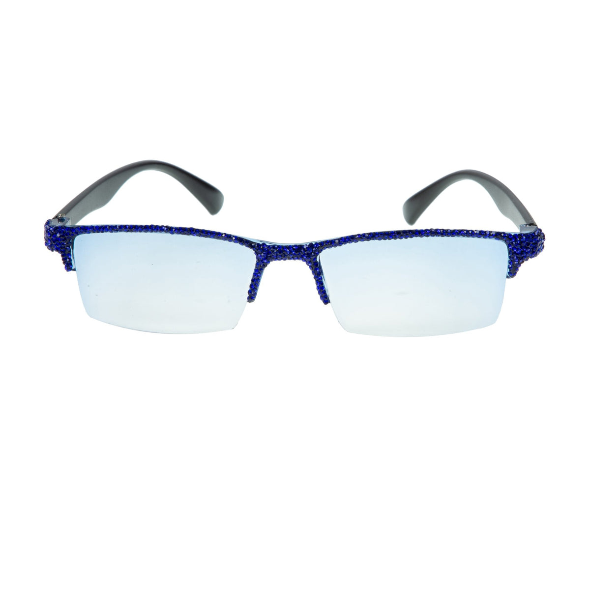 Handmade Rhinestone Rimless Sunglasses G0445