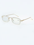 Handmade Rhinestone Round Reader Glasses G0446