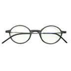 Handmade Rhinestone Round Reader G0451-Gun Metal