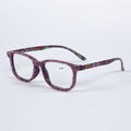 Handmade Rhinestone Rectangle Reader Glasses G0452