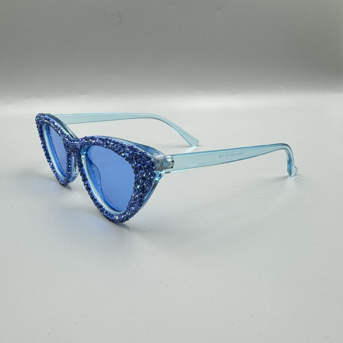 Handmade Rhinestone Cat Eye Sunglasses G0456