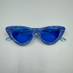 Handmade Rhinestone Cat Eye Sunglasses G0456