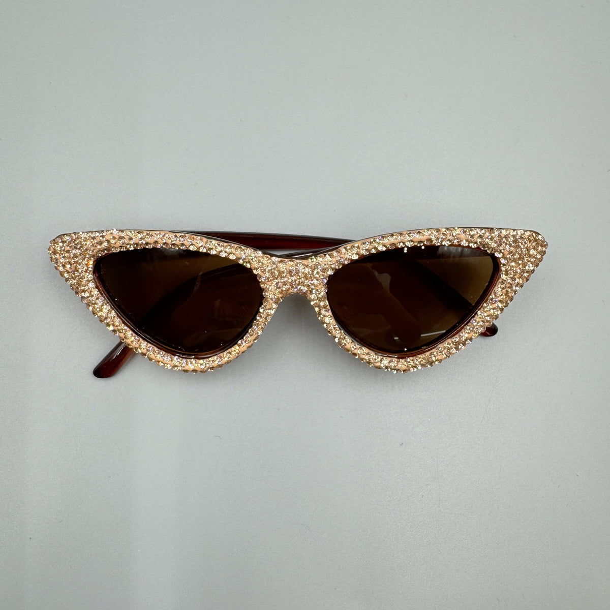 Handmade Rhinestone Cat Eye Sunglasses G0456