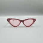 Handmade Rhinestone Cat Eye Sunglasses G0456