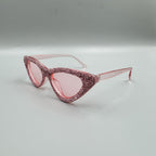 Handmade Rhinestone Cat Eye Sunglasses G0456
