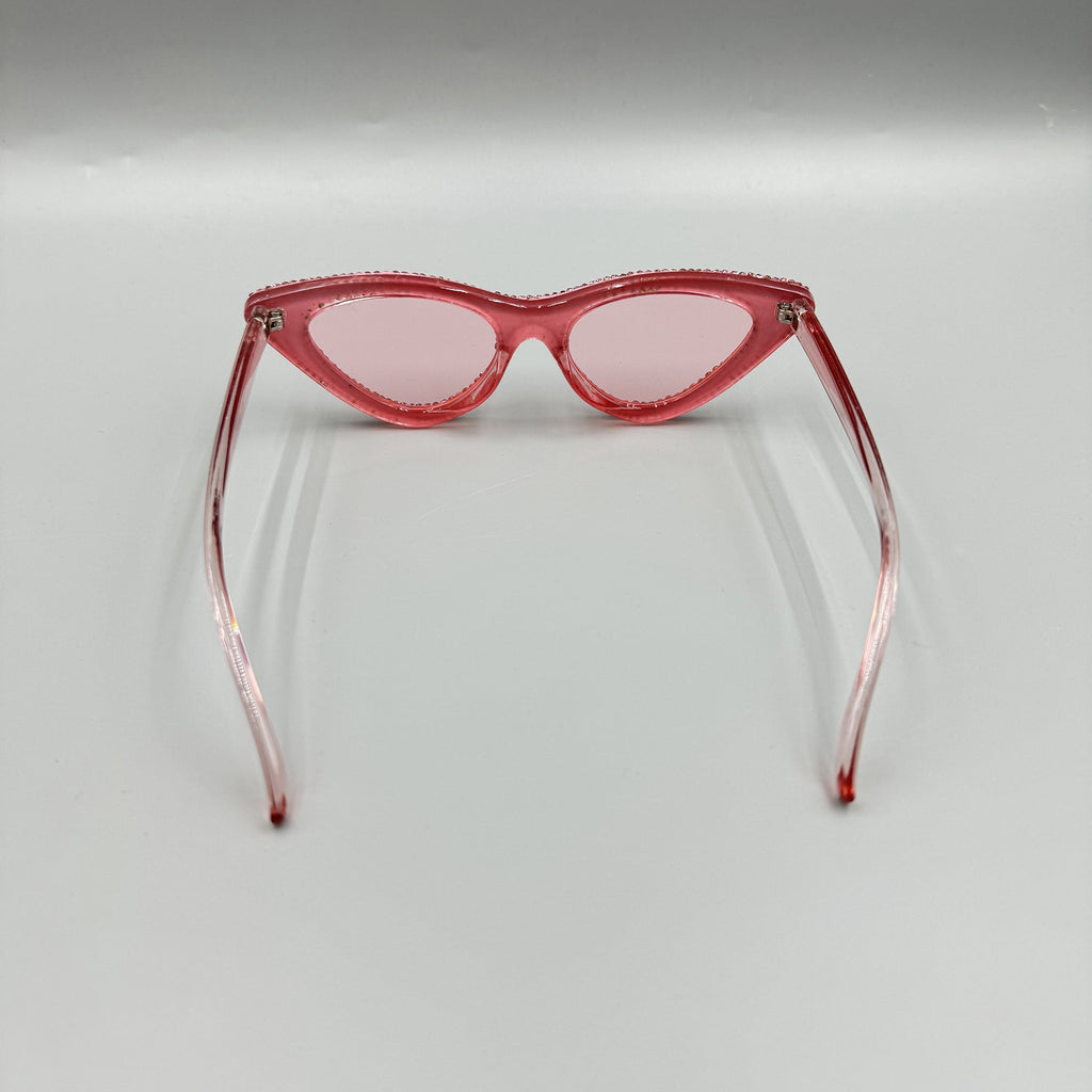 Handmade Rhinestone Cat Eye Sunglasses G0456
