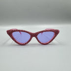 Handmade Rhinestone Cat Eye Sunglasses G0456