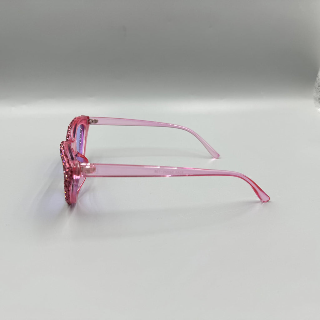 Handmade Rhinestone Cat Eye Sunglasses G0456