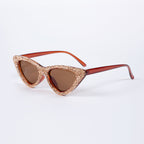 Handmade Rhinestone Cat Eye Sunglasses G0456