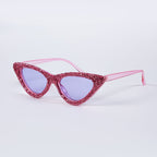 Handmade Rhinestone Cat Eye Sunglasses G0456