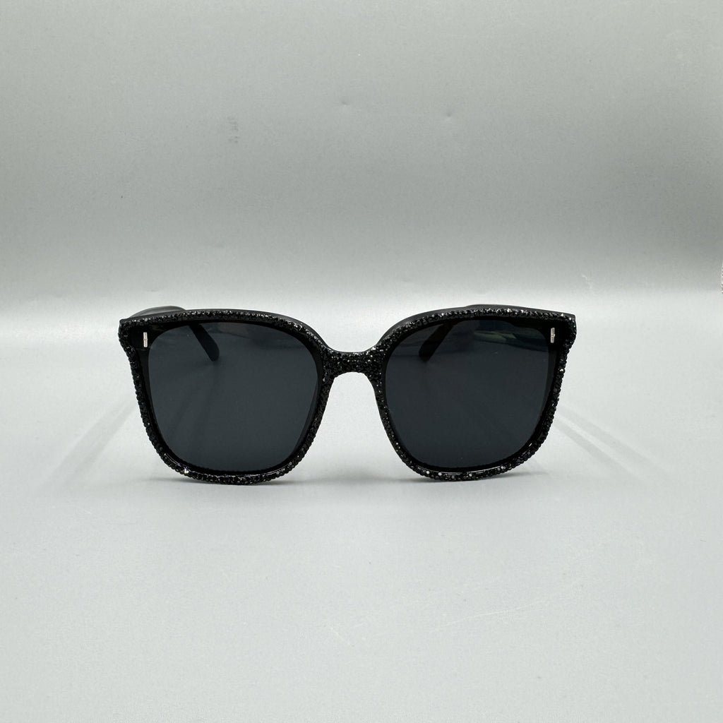 Handmade Rhinestone Square Sunglasses G0459