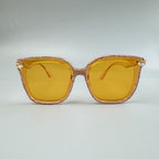 Handmade Rhinestone Square Sunglasses G0460