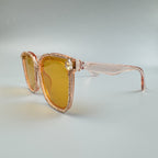 Handmade Rhinestone Square Sunglasses G0460