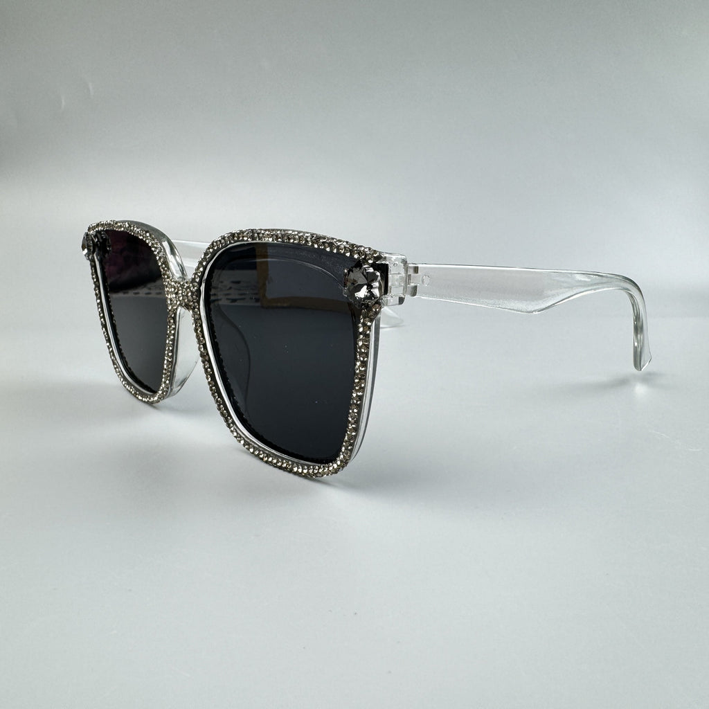 Handmade Rhinestone Square Sunglasses G0460