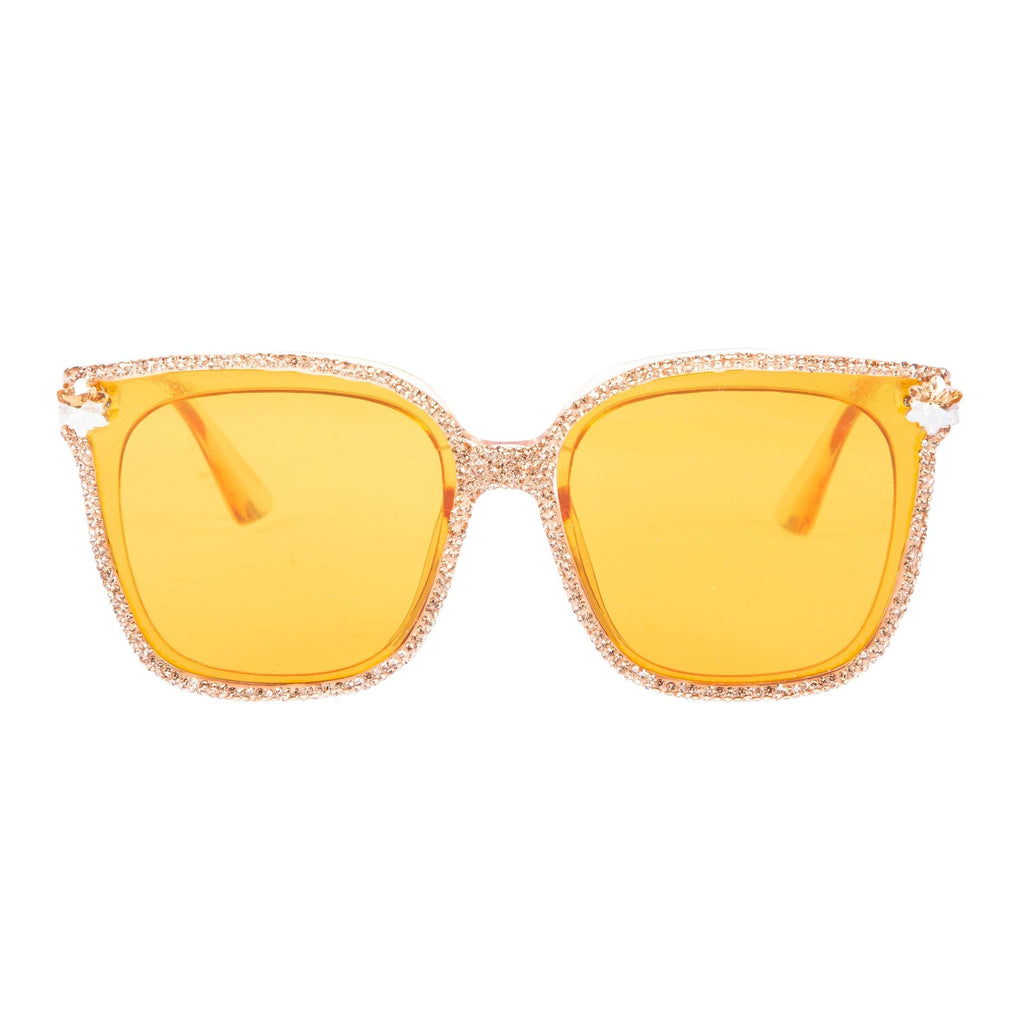 Handmade Rhinestone Square Sunglasses G0460