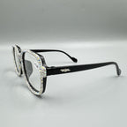 Handmade Rhinestone Square Reader G0462