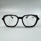 Handmade Rhinestone Square Reader G0462