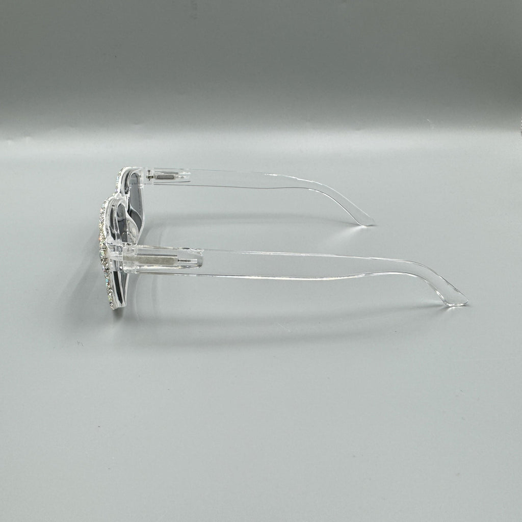 Rhinestone Rectangle Sun Reader G0463