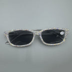 Rhinestone Rectangle Sun Reader G0463