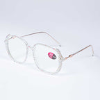 Handmade Rhinestone Square Reader Glasses G0468