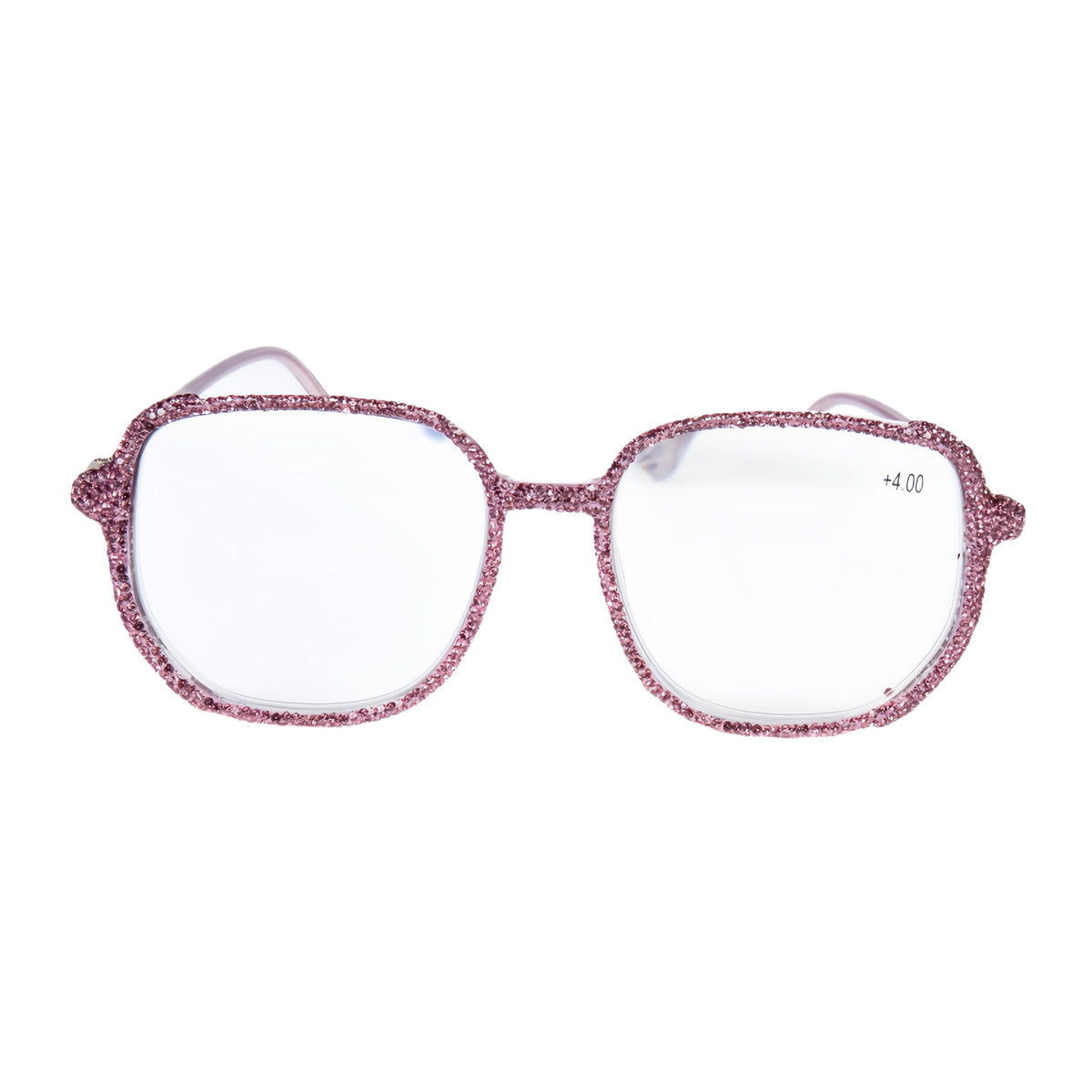 Handmade Rhinestone Square Reader Glasses G0468