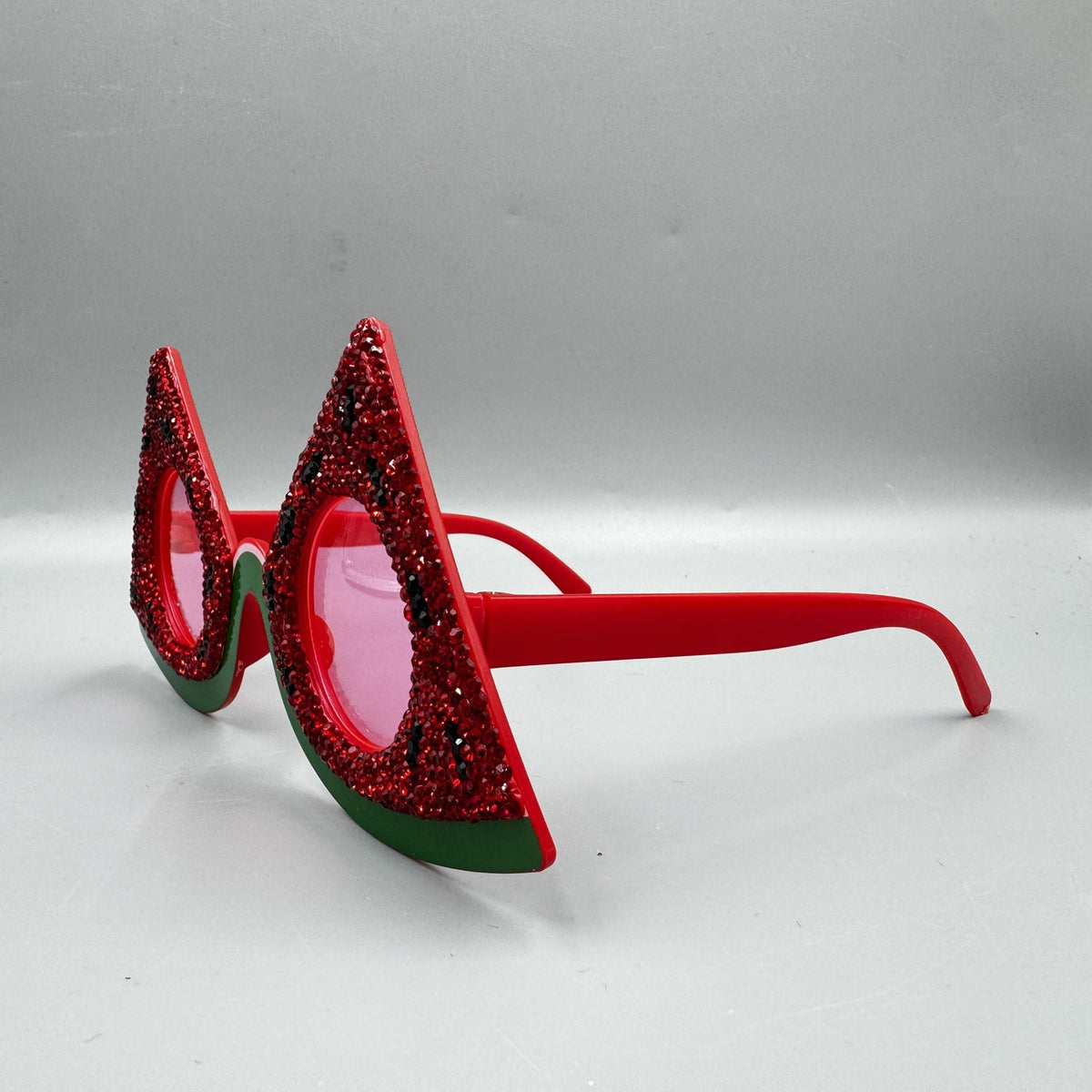 Handmade Rhinestone Watermelon Summer Party Sunglasses G0477
