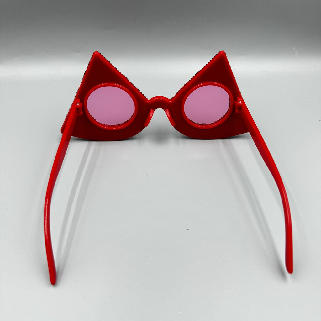 Handmade Rhinestone Watermelon Summer Party Sunglasses G0477