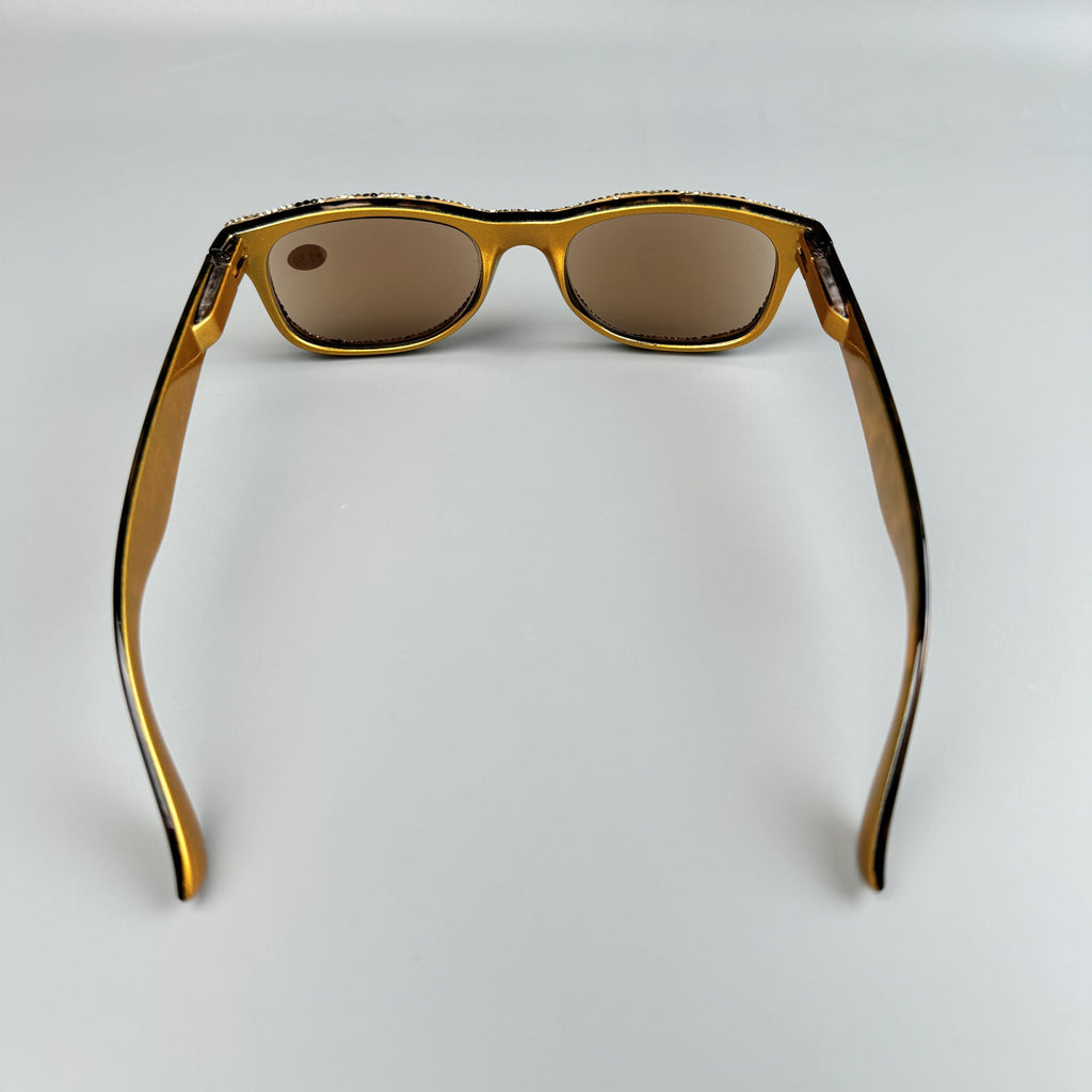 Rhinestone Rectangle Sun Reader G0485