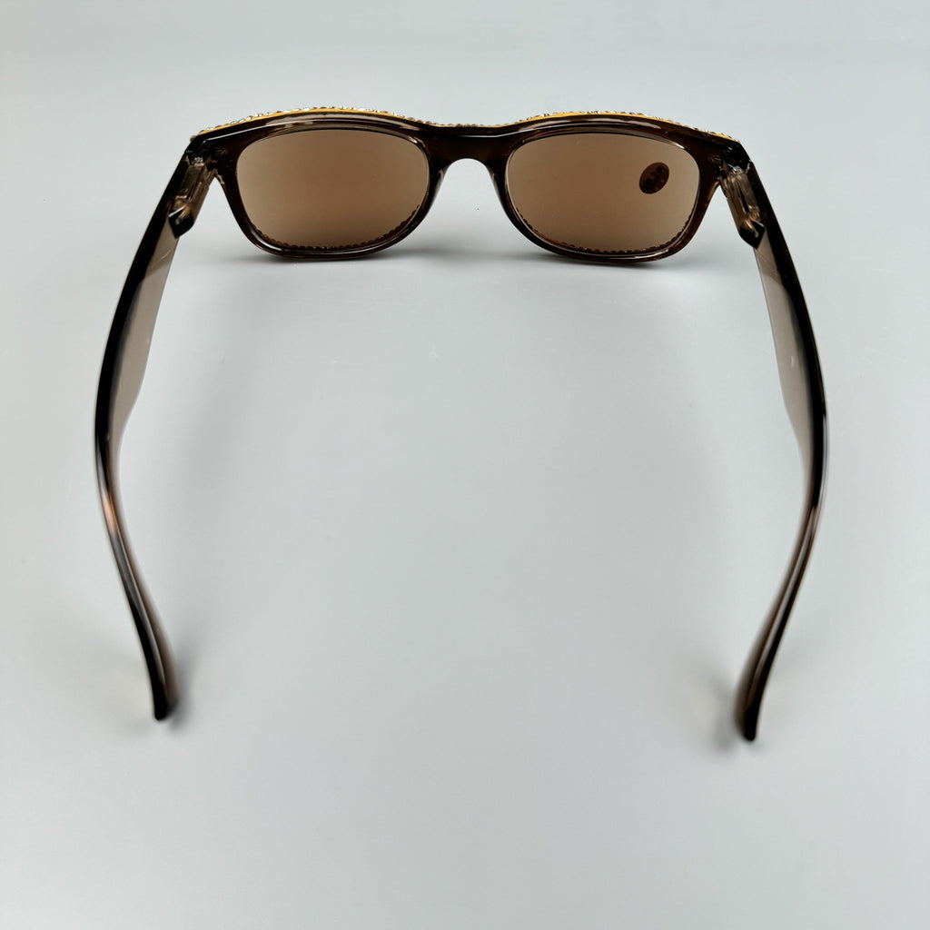 Rhinestone Rectangle Sun Reader G0486