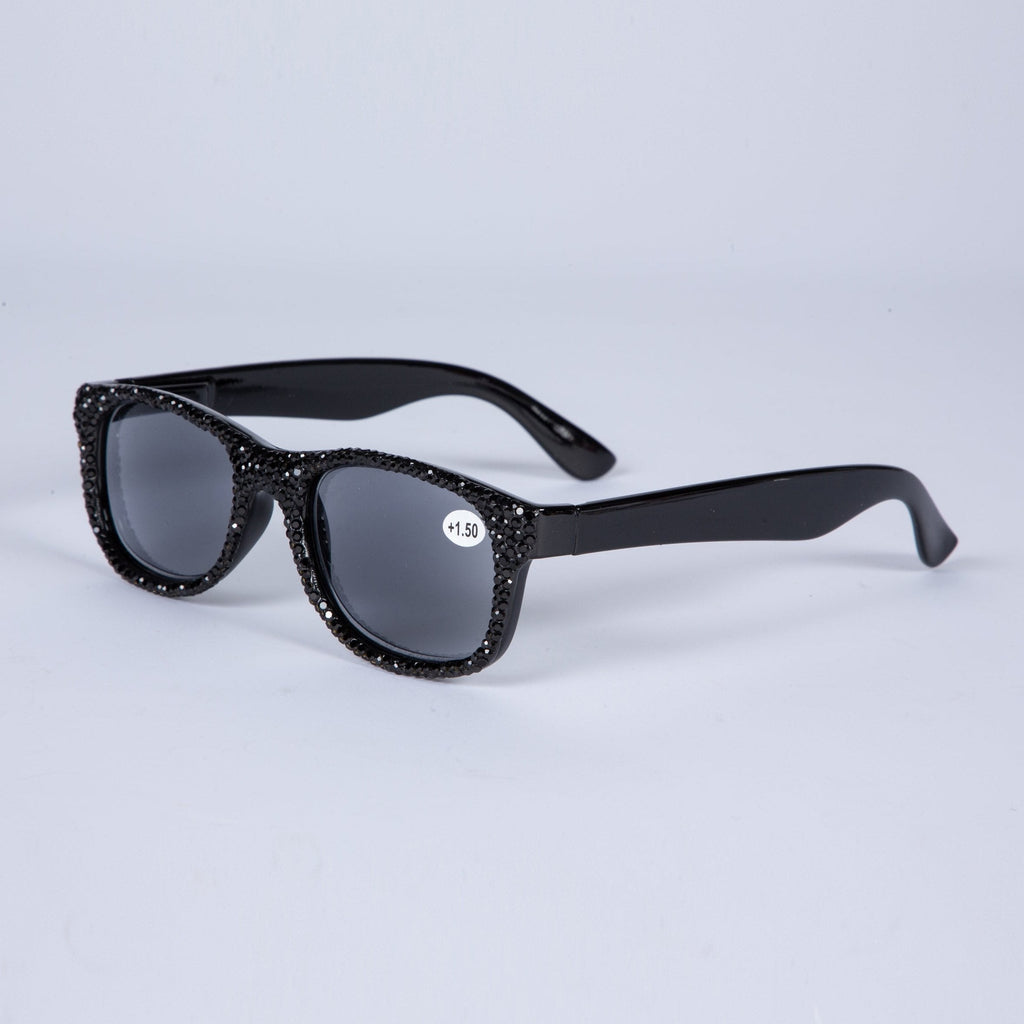 Rhinestone Rectangle Sun Reader G0486