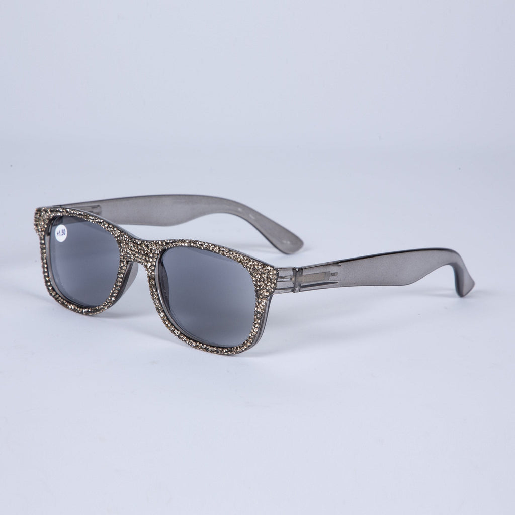 Rhinestone Rectangle Sun Reader G0486
